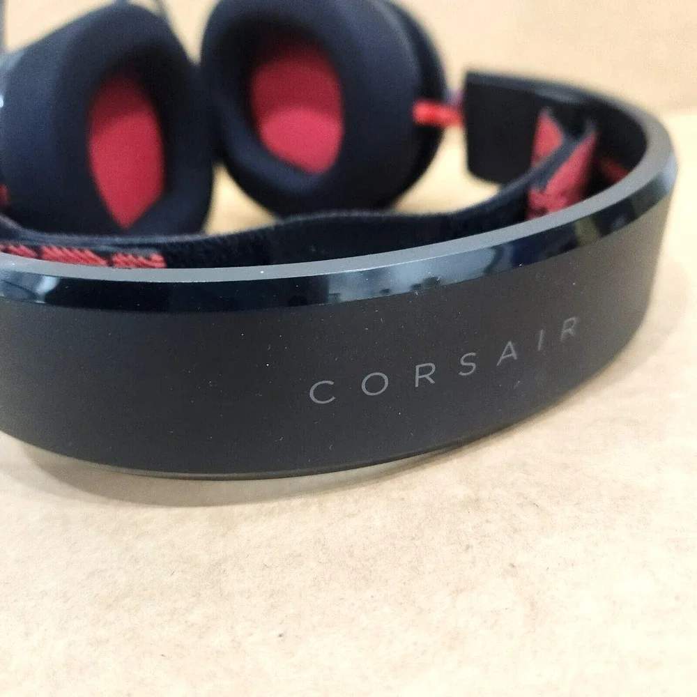 Corsair HS35 v2 Wired Gaming Headset Red 3.5mm Jack PC‎ PS5 Xbox Switch